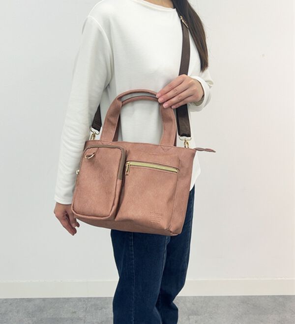 BELLUNA（ベルーナ）の「立体ポケット２ＷＡＹ手提げ（ハンドバッグ）」｜詳細画像