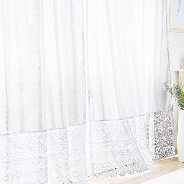 「一年中お役立ちエコレースカーテン「エコファイン」（レースカーテン）」｜詳細画像