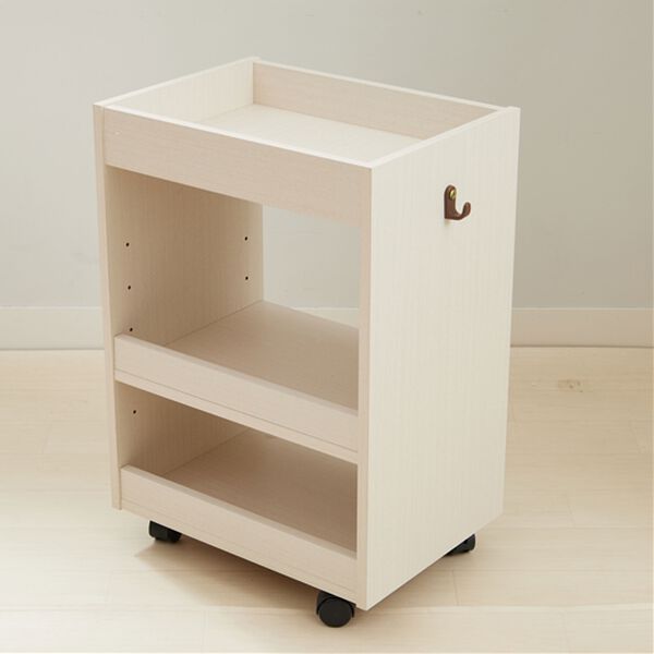 組み立て簡単 キッズデスク3点セット（デスク+デスクシェルフ+