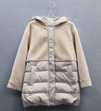 BELLUNA（ベルーナ）の「ボア切替デザインロングダウンコート（ダウンコート・ジャケット・ベスト）」