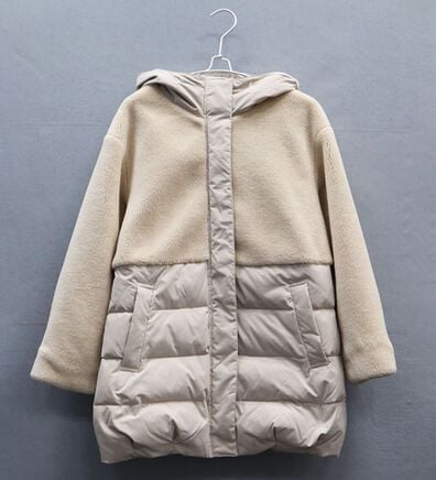 BELLUNA（ベルーナ）の「ボア切替デザインロングダウンコート（ダウンコート・ジャケット・ベスト）」