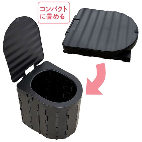 「ライト付緊急トイレセット（その他美容・健康機器）」｜詳細画像