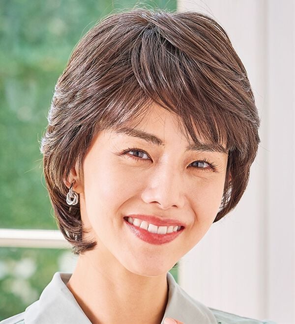 「人毛入りお買得ファッションウィッグ（ウィッグ・ヘアピース・エクステ）」｜詳細画像