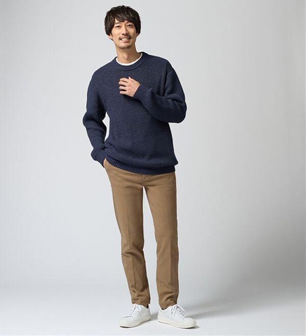 REMEN'S（リメンズ）の「しっかり裏起毛あったかパンツ（メンズフルレングスパンツ）」｜詳細画像