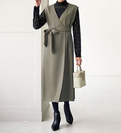 BELLUNA（ベルーナ）の「着やせを叶えてくれる！大人のジャンパースカート（ジャンパースカート）」