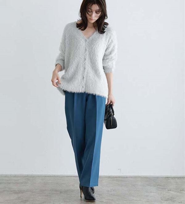 Pierrot（ピエロ）の「シャギーニットカーディガン（ニットカーディガン）」｜詳細画像