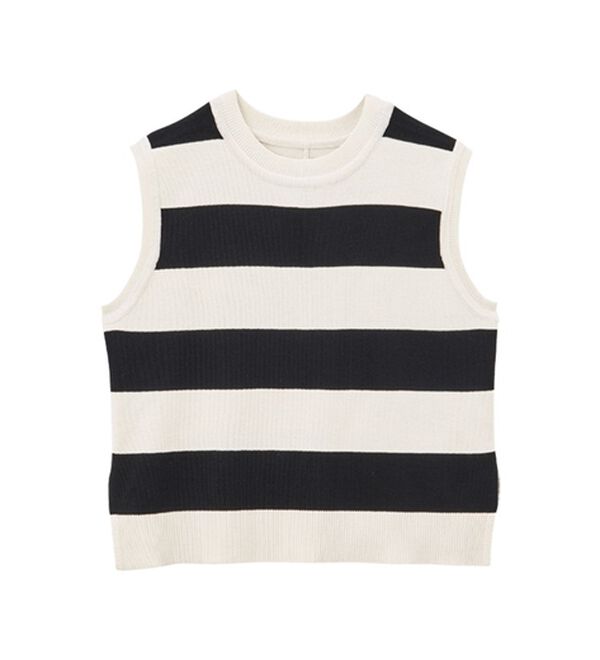 GeeRA（ジーラ）の「ペプラムタンク付ニットプルオーバー（アンサンブル）」｜詳細画像