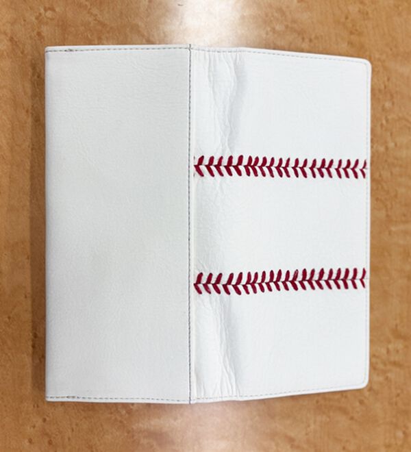 「本物を使ったベースボール長財布（メンズ財布・パスケース）」｜詳細画像