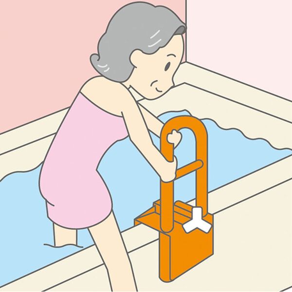「浴室用手すり（バス用品）」｜詳細画像