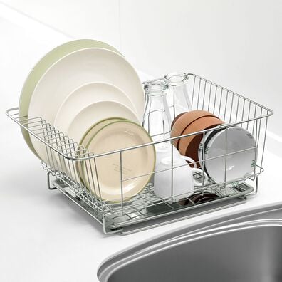 「トレー付水切りバスケット（水まわり用品）」