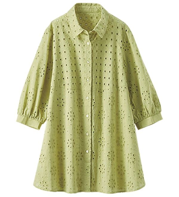 【新品・未使用・タグ付き】レース切替プリーツチュニック 000000018994-01.jpg?size=l&w=