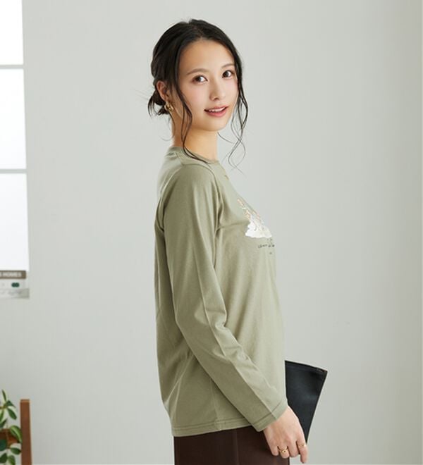 Disney＞【プー】プリント長袖Tシャツ - ベルーナ【公式】