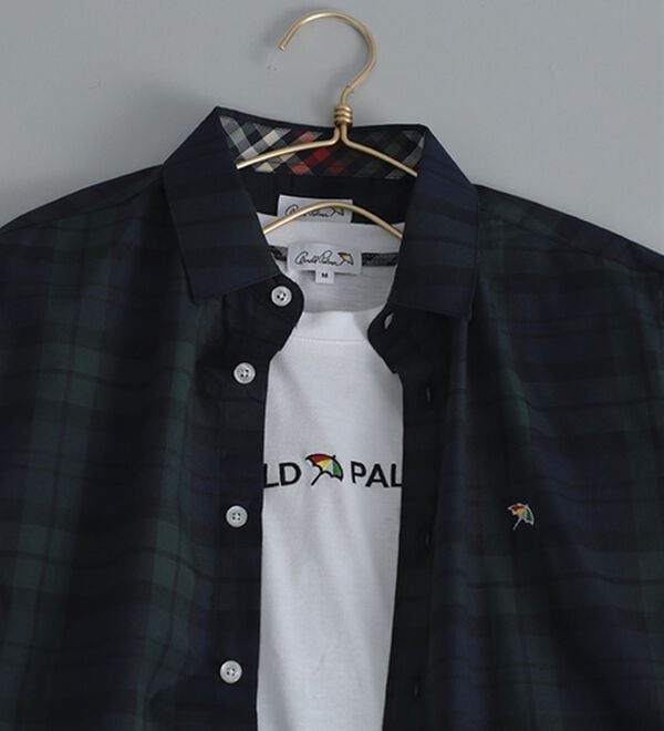 「＜アーノルド　パーマー＞即完成！ロゴデザインアンサンブル（メンズシャツ）」｜詳細画像