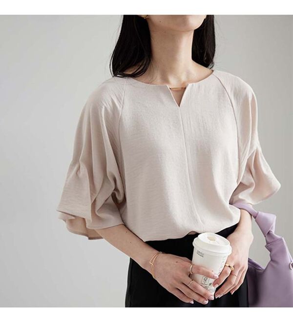 GeeRA（ジーラ）の「３ＷＡＹタックドルマンブラウス（ブラウス）」｜詳細画像