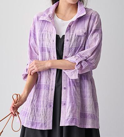 BELLUNA（ベルーナ）の「シャーリングドビー素材日差し対策パーカー（パーカー）」