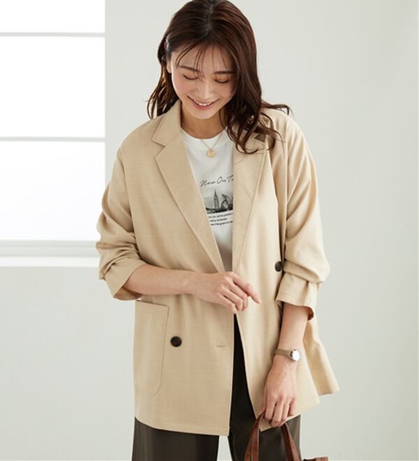 BELLUNA（ベルーナ）の「ダブルテーラードジャケット（その他ジャケット）」｜詳細画像