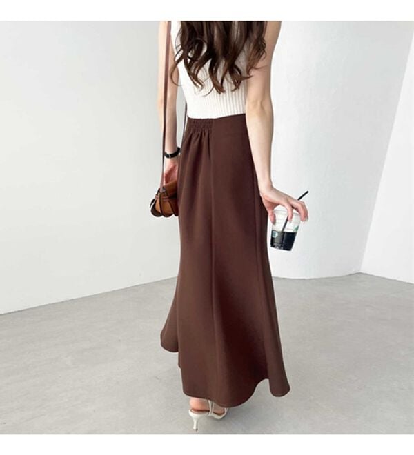 GeeRA（ジーラ）の「ストレッチマーメイドスカート（ロングスカート）」｜詳細画像