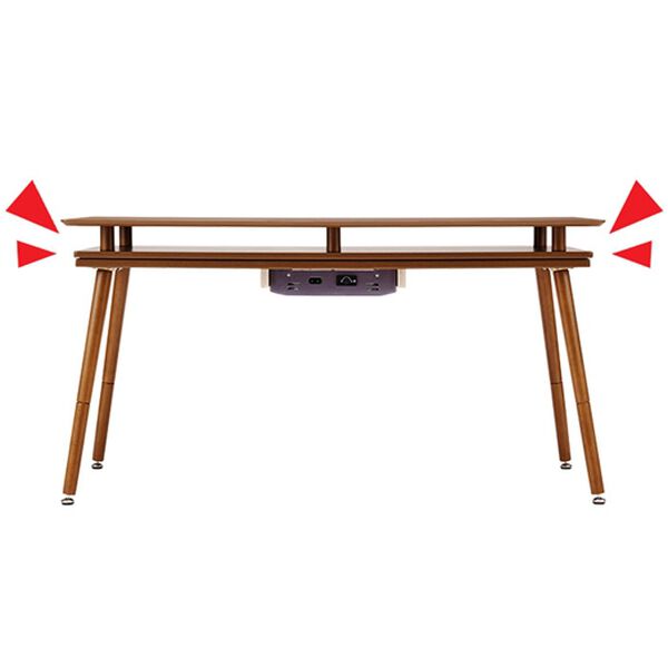 「ソファ前こたつテーブル（単品）（こたつテーブル）」｜詳細画像