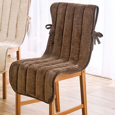 「ＮＥＷボリュームあったかチェアカバー２枚組（チェアカバー・チェアパッド）」