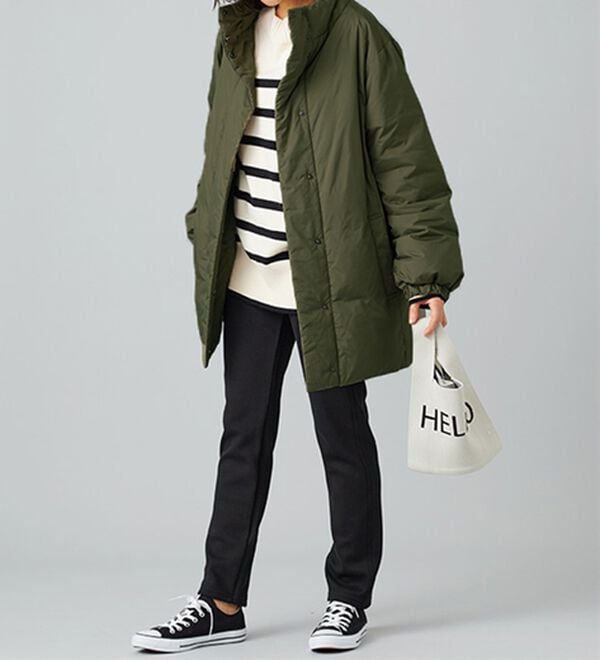 BELLUNA（ベルーナ）の「もちもち素材ハイネックニットプルオーバー（ニット・セーター）」｜詳細画像