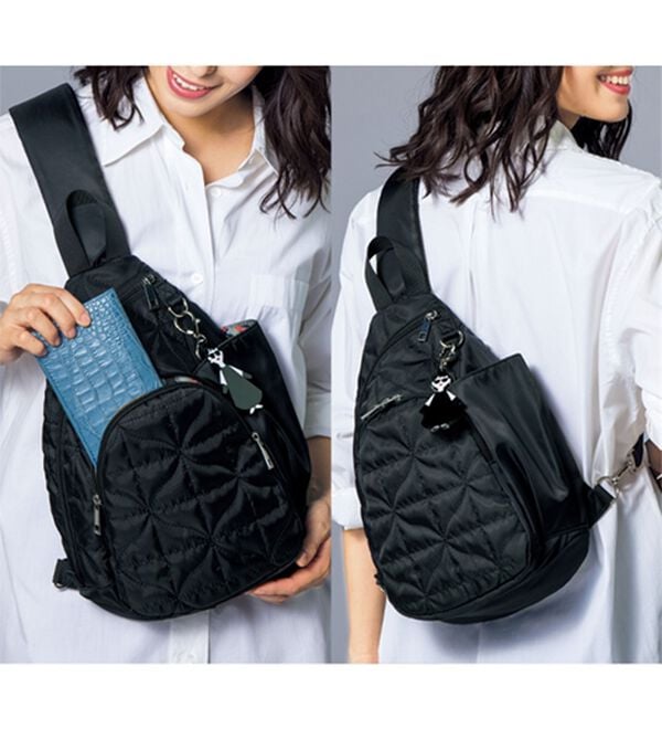 ルフラン（ルフラン）の「＜ハッピーフェイス＞キルティングボディショルダー（ショルダーバッグ）」｜詳細画像