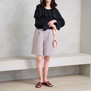 RANAN（ラナン）の「サマーツイードショートパンツ（その他パンツ）」｜マルチ