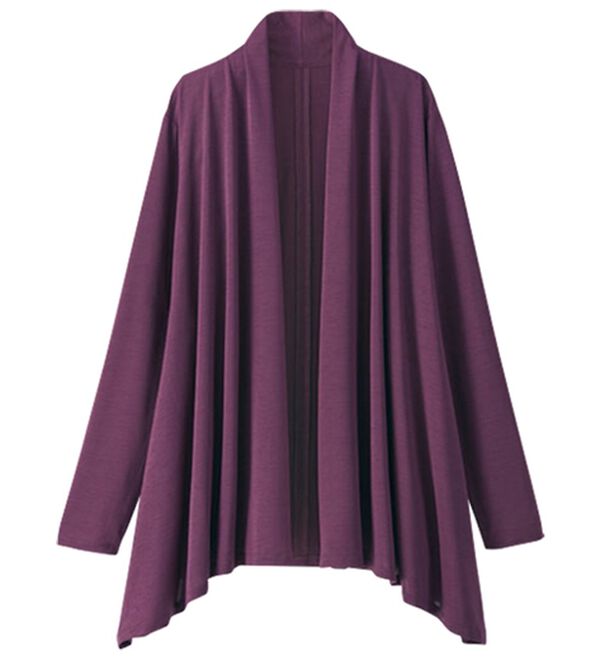 BELLUNA（ベルーナ）の「＜クールスラブ＞ドレープカーディガン（その他カーディガン）」｜詳細画像