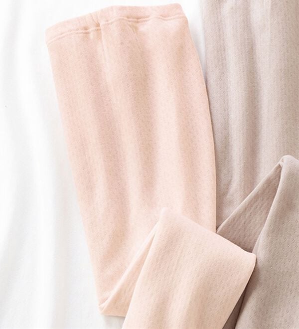 「【日本製】ふんわり暖かインナー・ボトム（肌着・インナーウェア）」｜ボトムピンク