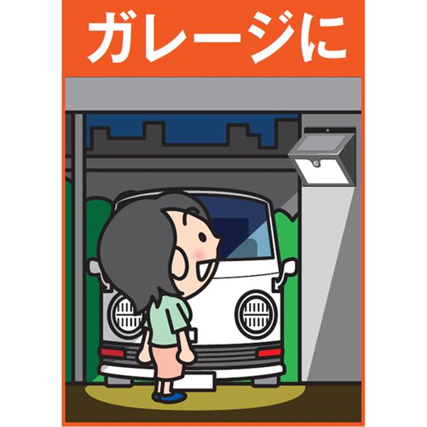 「１００ＬＥＤソーラーセンサーライト３個組（照明・ライト）」｜詳細画像