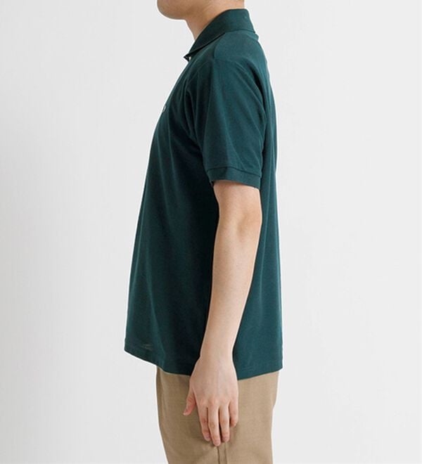 「＜アーノルド　パーマー＞ワンポイント刺しゅう鹿の子ポロシャツ（長袖・半袖）（メンズポロシャツ）」｜詳細画像