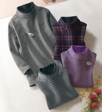 ルフラン（ルフラン）の「日本製　ふわっぽか裏ファーチュニック（チュニック）」