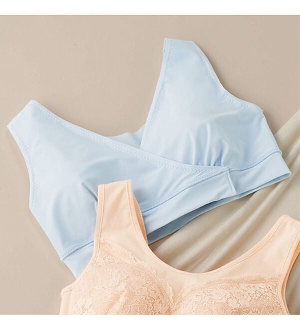 LAVIENNE（ラヴィエンヌ）の「（乳がんケア）肌あたり優しい前開きブラ（ブラジャー）」｜詳細画像