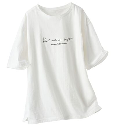 BELLUNA（ベルーナ）の「汗ジミ対策！よれない大人のプリントＴシャツ（Tシャツ）」