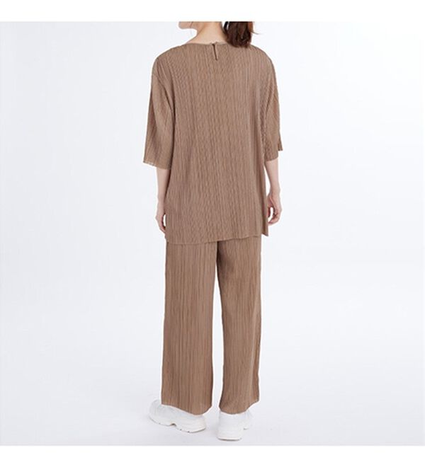 LAVIENNE（ラヴィエンヌ）の「さらっと軽いプリーツセットアップ（セットアップ）」｜詳細画像