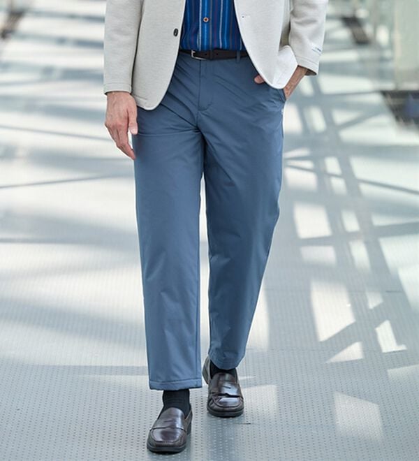 「＜アーノルド　パーマー＞進化系！すっきりハイブリッドダウンパンツ（メンズフルレングスパンツ）」｜詳細画像