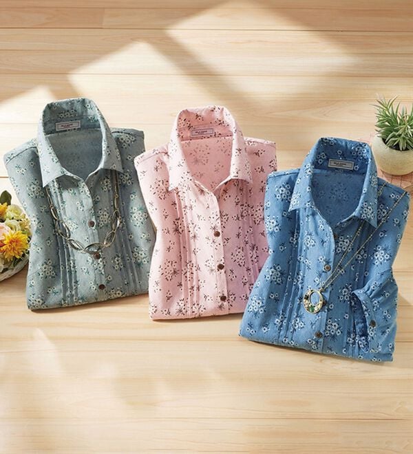 【FD3S】m18980・値下★RUPUAU・超美品★チュニック綿混 3色組】ミセスに似合う夏素材チュニック - ベルーナ【公式】