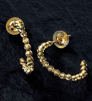 ルフラン（ルフラン）の「１８金シャインフープピアス（イヤリング・ピアス）」｜詳細画像