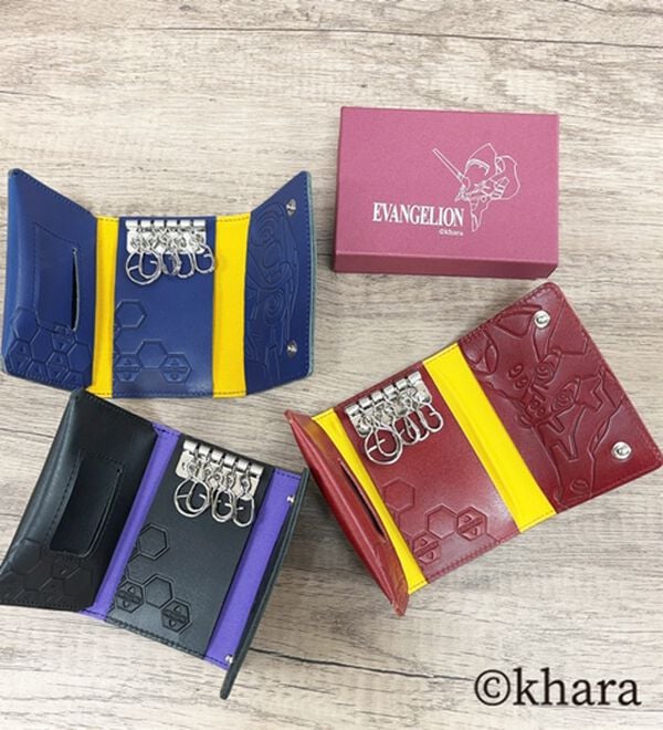 「エヴァンゲリオン本革キーケース<EVANGELION>（メンズ財布・パスケース）」｜詳細画像