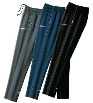 ルフラン（ルフラン）の「【３本組】Ｋ・ＳＷＩＳＳゆったりあったか！裏フリース美脚ジャージパンツ（フルレングスパンツ）」｜詳細画像