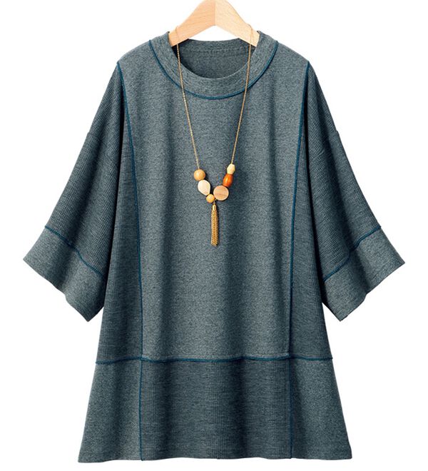 ルフラン（ルフラン）の「汗ジミ対策！ちょいかわプルオーバー（カットソー）」｜詳細画像