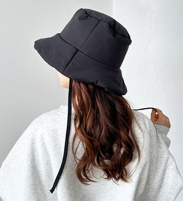 GeeRA（ジーラ）の「ダウン調バケットハット（帽子）」｜詳細画像