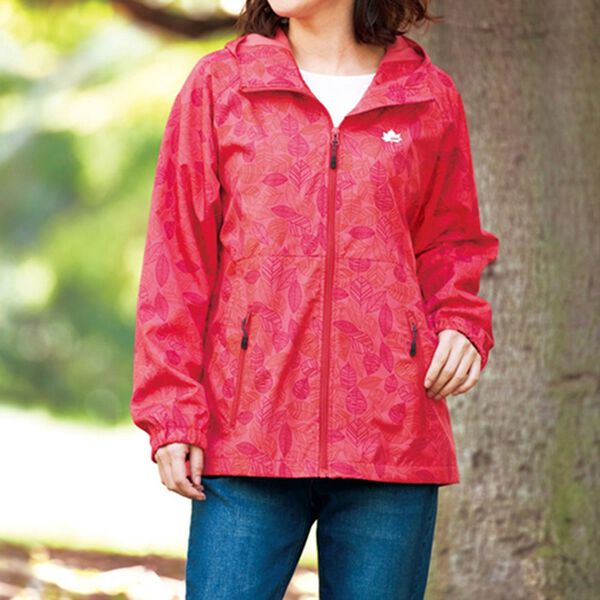 BELLUNA（ベルーナ）の「＜ＬＯＧＯＳ＞プリントはっ水パーカー（ハーフコート）」｜詳細画像