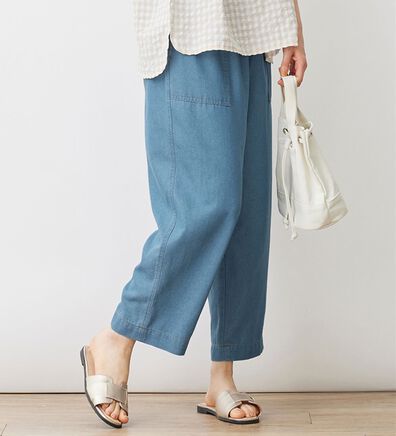 Viola e Viola（ヴィオラ エ ヴィオラ）の「デニム素材ゆるシルエットバルーンパンツ（その他パンツ）」