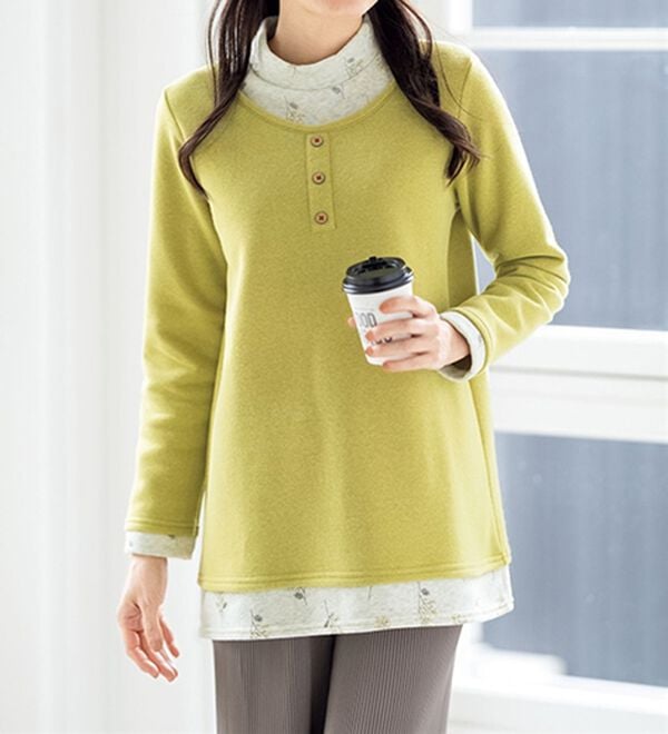 ルフラン（ルフラン）の「【４色組】手抜きに見せないお洒落なプルオーバー（カットソー）」｜詳細画像