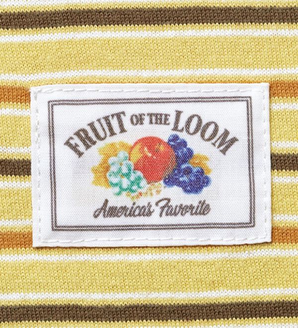 BELLUNA（ベルーナ）の「【ＦＲＵＩＴ　ＯＦ　ＴＨＥ　ＬＯＯＭ】カジュアルボーダーＴシャツ（カットソー）」｜詳細画像