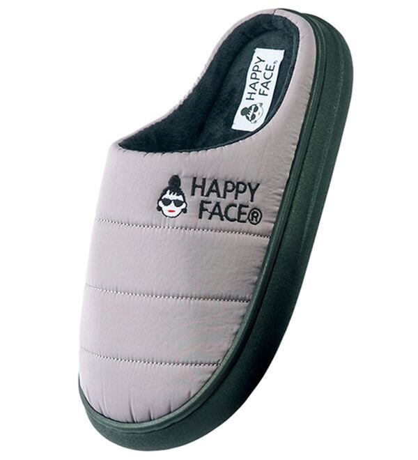 ルフラン（ルフラン）の「＜ハッピーフェイス＞キルティングサボシューズ（スリッポン）」｜グレー