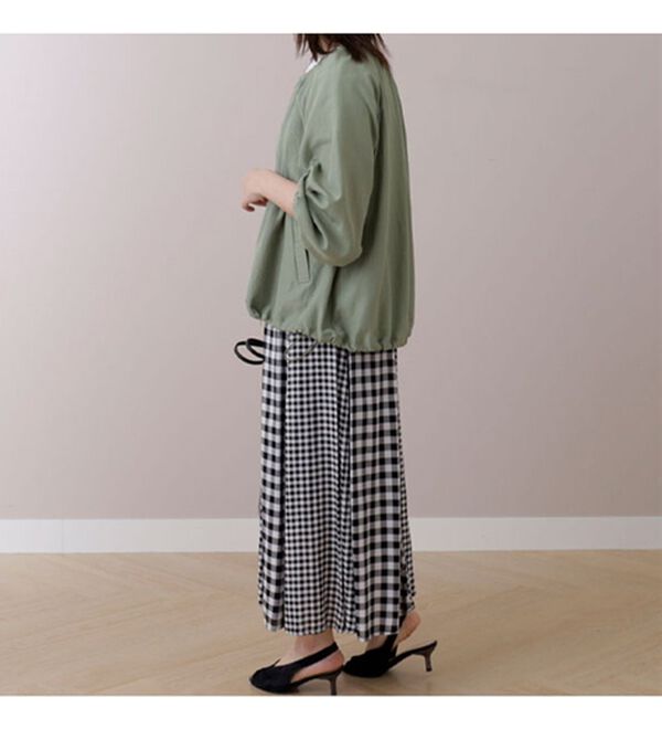 BELLUNA（ベルーナ）の「サテン素材ブルゾン（ブルゾン）」｜詳細画像