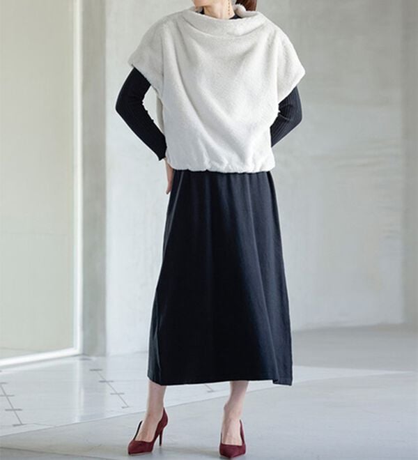 RANAN（ラナン）の「ファープルオーバー（ベスト）」｜詳細画像