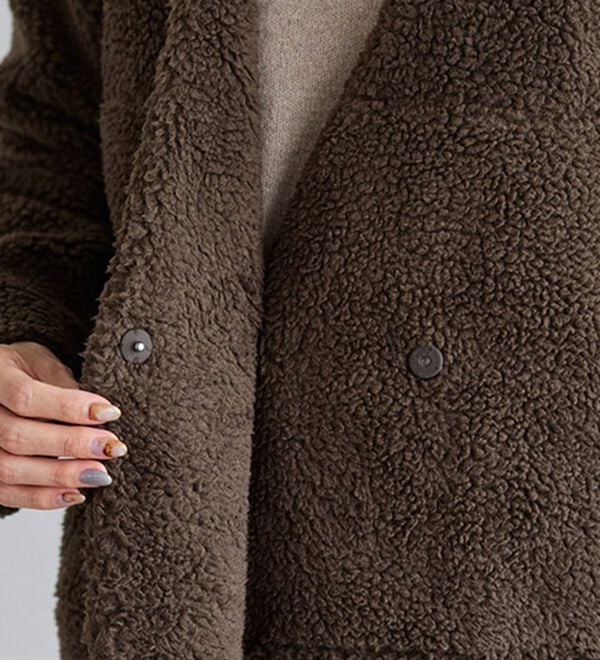 ノーカラーボアコート - ベルーナ【公式】