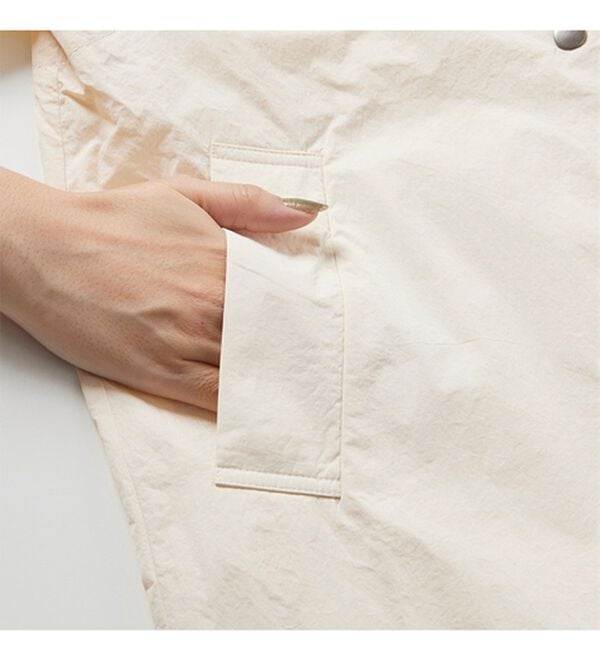 RANAN（ラナン）の「２ＷＡＹナイロントレンチコート（ハーフコート）」｜詳細画像